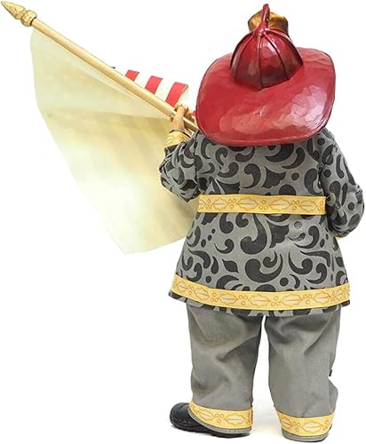 Miniatura 3 de Department 56 Possible Dreams Jim Shore Santa Tribute to 911 African American Figurine, 11 pulgadas, multicolor