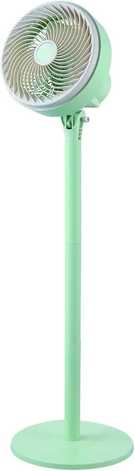 Ventilador de Coluna Vintage Ventilador Circulador de Ar de Piso (Verde, 110V)