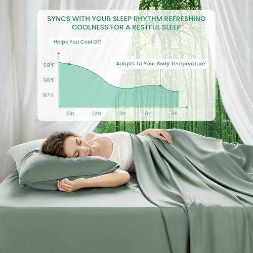 SONORO KATE 100% Viscose Derived from Bamboo_Sheets Queen Size,4PC by SONORO KATE - Used condition - Image 4