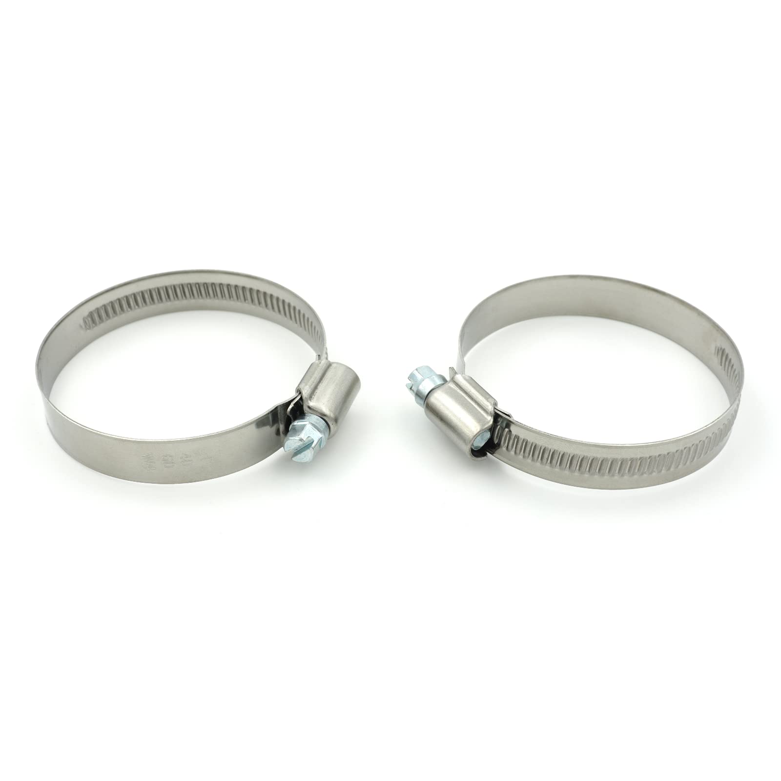 100 Stück Schlauchschellen Edelstahl V4A W5 DIN 3017 - Bandbreite 12 mm - Spannbereich 130-150 mm