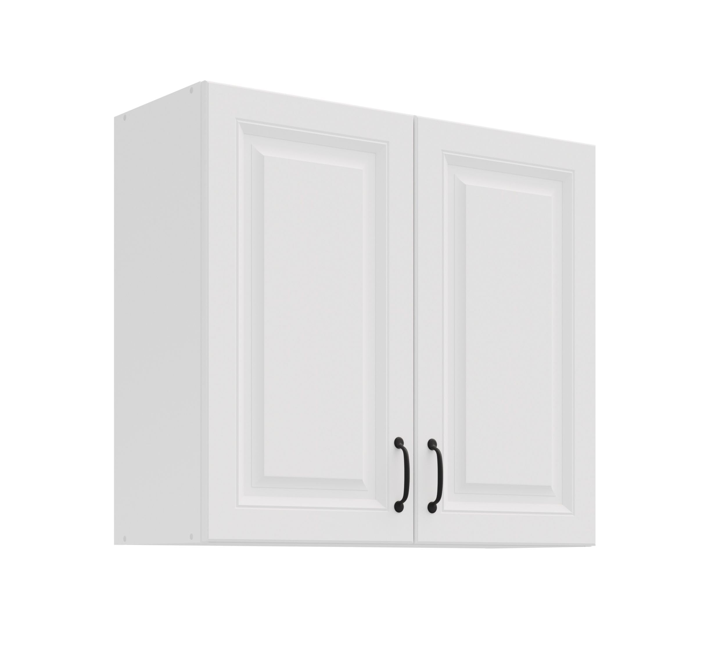 Kuechen-preisbombe Hängeschrank 80 cm Stilo Weiß Küchenzeile Küchenblock Küche Landhaus Einbauküche