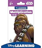 Disney Learning Star Wars Multiplication Flash Cards, Multiplication Facts and Problems With Numbers 0-12, Double-Sided Flash Cards With Illustrations, Math Readiness Practice, For Kids Ages 8+