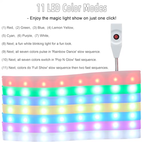 Aptesol F&S9701 Light Up Shoes For Women Men thumb #5