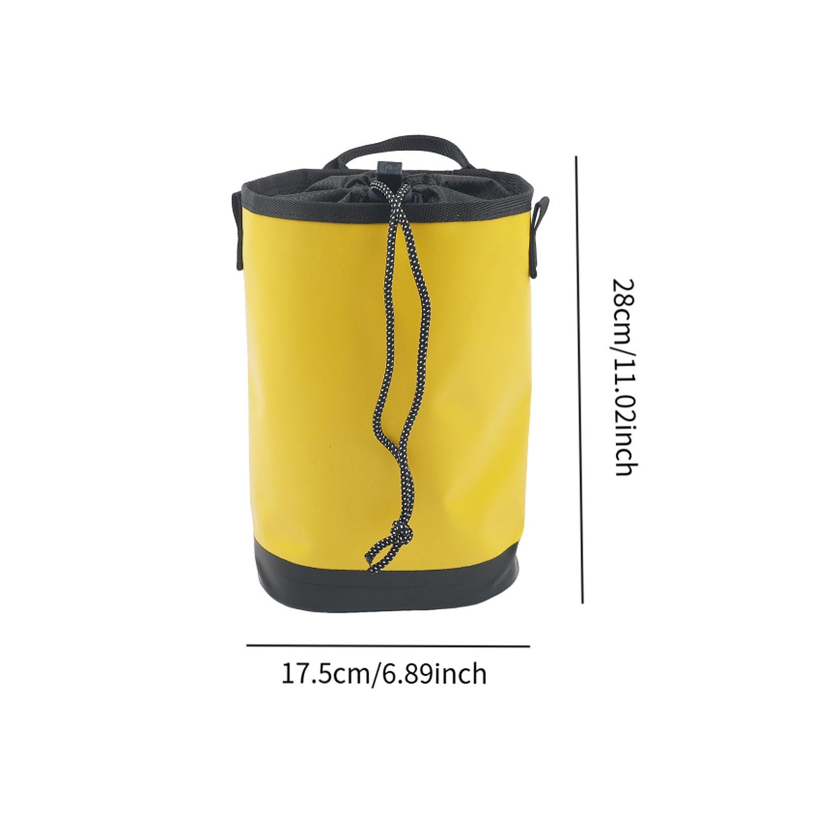 Fenteer Bolsa para Cuerda de Escalada en Roca, 5 L, Impermeable, Gran Capacidad