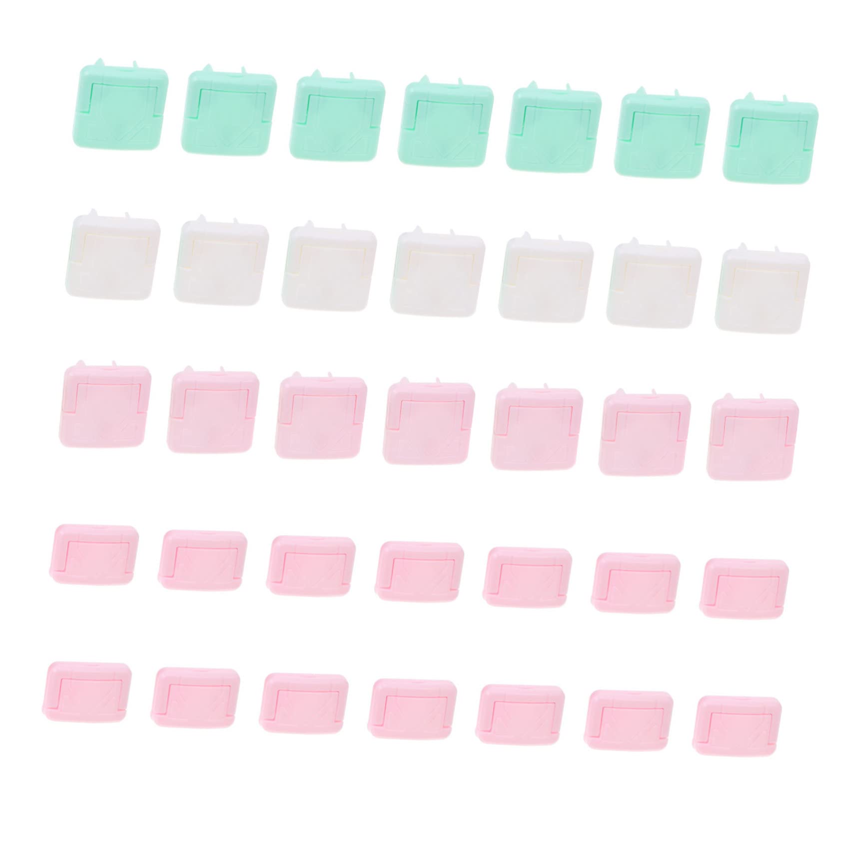 Toddmomy Electrical Protector Covers 60pcs Outlet Plug Covers for Safety Baby Room