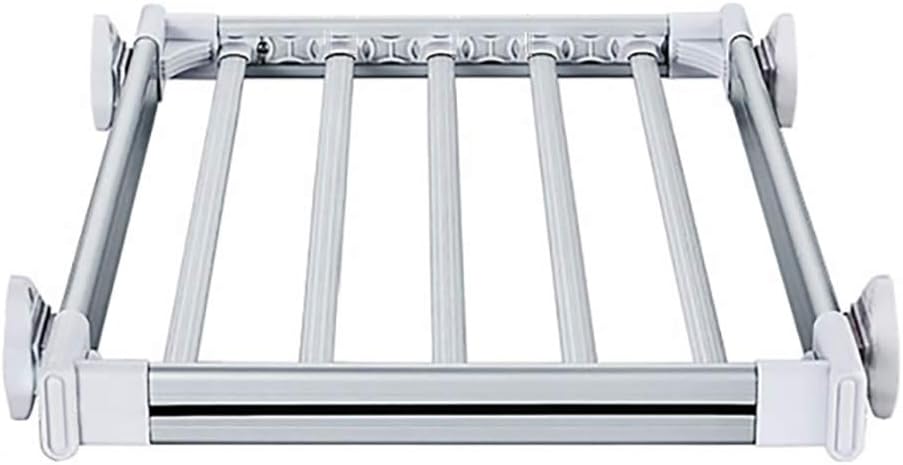 Heavy Duty Hanger Closet Pants Rack Shelf,Clothes Hanger with Sliding Rail,Organizer Storage Rack for Depth 47cm Wardrobe,Aluminum Finished 45cm (85 120 * 45cm)