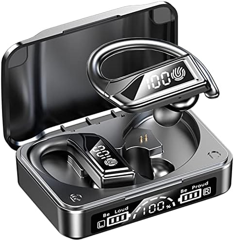 Wi-fi Earbuds with Earhooks,Bluetooth Headphones, Noise Cancelling Ear Buds,Contact Management,IPX6 Waterproof,in Ear Headset Constructed-in Mic for Samsung/Apple/Android/TV/Gaming/Laptop computer/Sports activities/Asnrc(Black) Wi-fi Earbuds with Earhooks,Bluetooth Headphones, Noise Cancelling Ear Buds,Contact Management,IPX6 Waterproof,in Ear Headset Constructed-in Mic for Samsung/Apple/Android/TV/Gaming/Laptop computer/Sports activities/Asnrc(Black)
