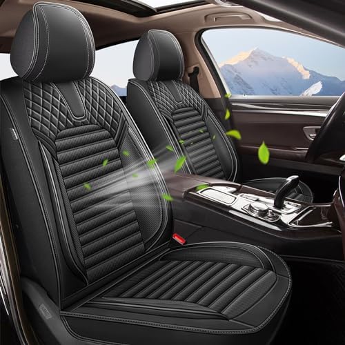 JIAMAOXIN Front Seat Covers for Mazda CX5 20132025 2 Pack Leather Car Seat Covers