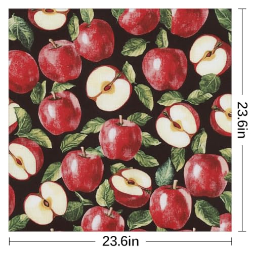 Women's Square Silk Scarf Bandana - 23.6x23.6 Inch Head Scarf, Polyester with Butterfly Moon Wildflower Print2