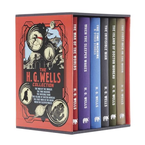 The H. G. Wells Collection: Deluxe 6-Book Hardcover Boxed Set (Arcturus Collector's Classics)