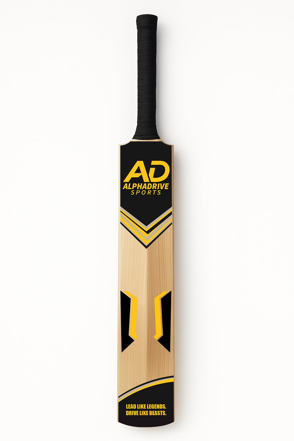 AlphaDrive Smash Kashmir Willow Tennis Ball Cricket Bat | Lightweight Bat with Superior Balance & Power | Ideal for Street, Practice & Match Play (Size 6)-picture-27