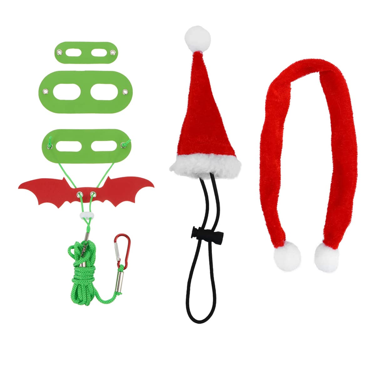 VANZACK Climbing Pet Leash Set Lizard Harness Reptile Harness Bearded Dragon Leash Decorative Hat