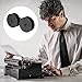 HJZHII 2 Pcs Universal Typewriter Ribbon, Twin Spool Ribbons Vintage Typewriter Ink Ribbon Replacement Replaceable Calculator Adding Machine Ink for Most Typewriters(Black)
