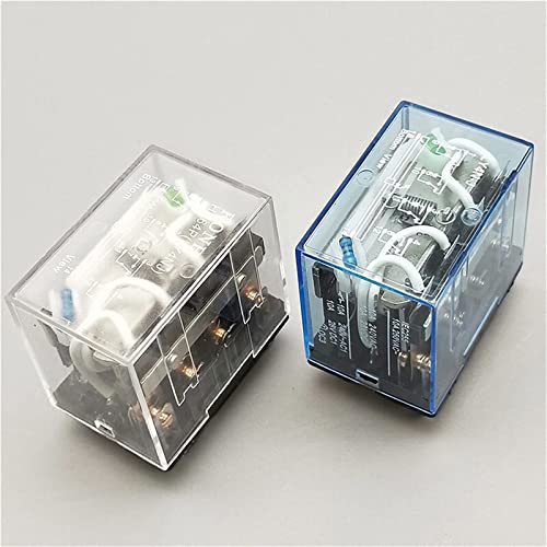 Relé intermedio LY4NJ HH64P con contactos de alta conductividad 10A y testigo LED 4