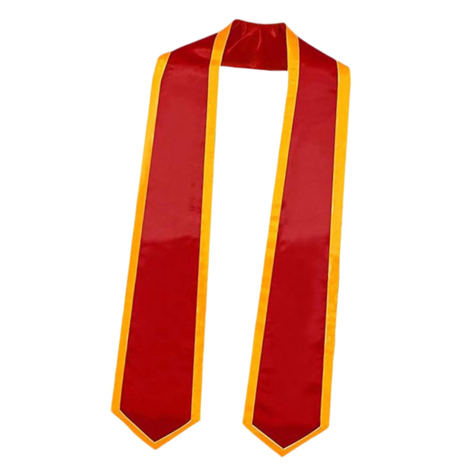 calandis Graduation Stole for Graduation Ceremonies Academic Commencements University red | Scarves & Wraps-picture-36