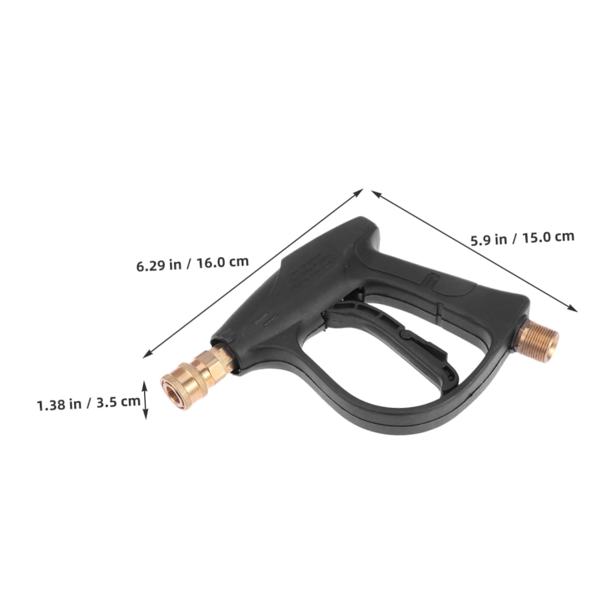 OFFSCH Short High Pressure Washer Wand Ergonomic Handle Design for Professional Enthusiast Use