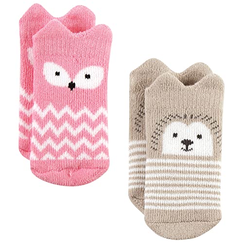 Image of Hudson Baby Baby 8-pack Cotton Rich Newborn and Terry Socks