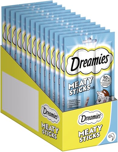 DREAMIES™ Meaty Sticks Katzensnacks Lachs 14 x 6 x 5g