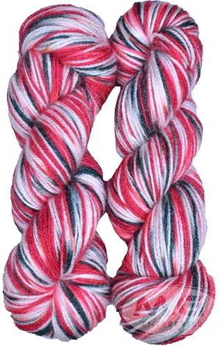 Image of M.G ENTERPRISE Microrangoli Red Berry 2 200 GMS en Knitting Yarn -HJ Art-DFC