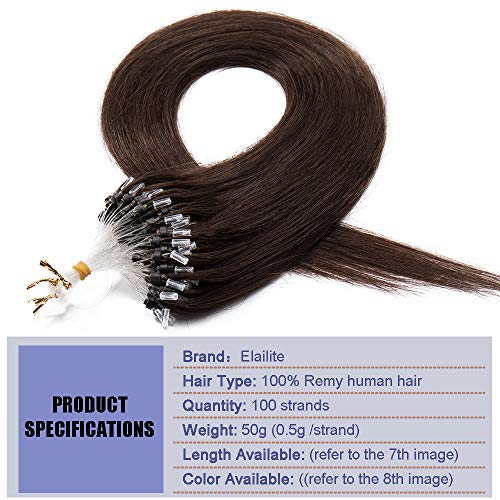 Elailite Extension Microring Capelli Veri Anelli