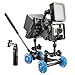 Produktbild walimex pro Dolly Action Set Gopro III Kameradolly Aptaris Cage für GoPro/Gelenkarm/Video LED 80/Monitor
