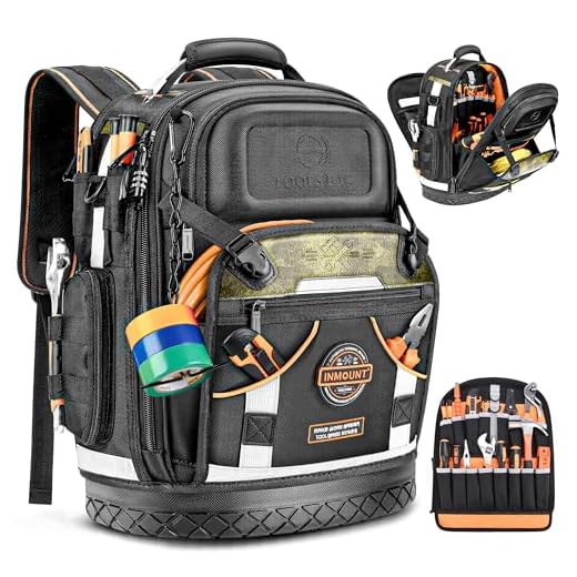 Durable Tool Backpack for Electricians