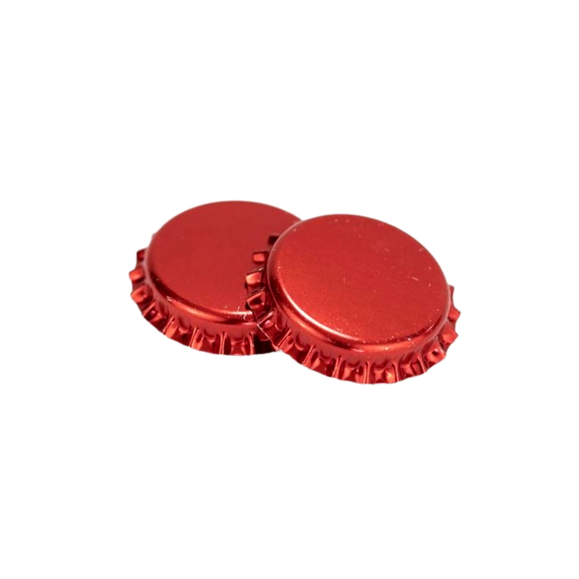 Vigo Presses Bottle Caps – 26mm Crown Caps Will Fit Almost All Beer Bottles – Suitable for All Homebrewing Applications – (Red, 250)