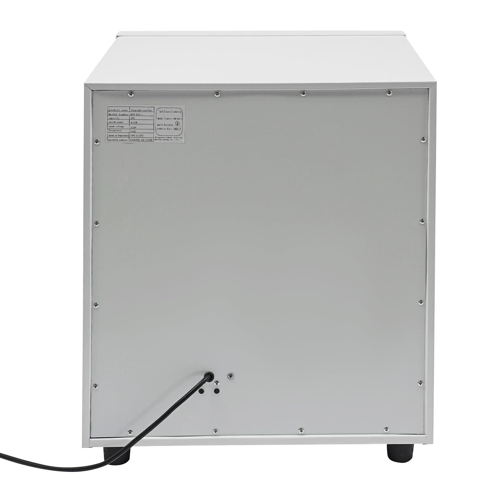 Handtuchwärmer | 2-stufiger elektrischer Handtuchwärmer | Edelstahl | 11 Gallonen Kapazität | 3D-Erwärmung & UV-Sterilisation | Für Salon, Spa, Hotel & Zuhause | 412W | 220V (Weiß)