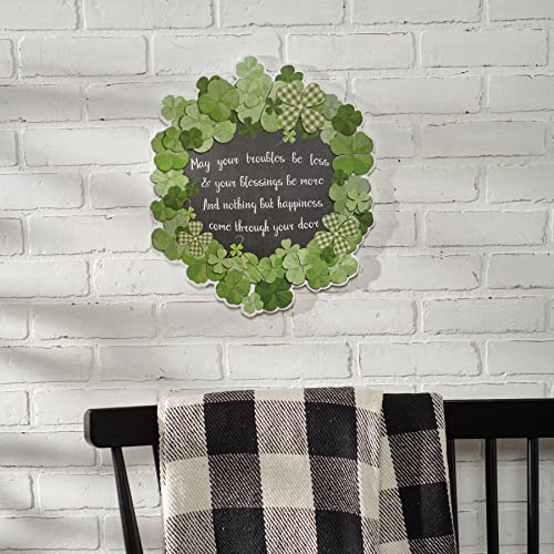 Primitives-by-Kathy-May-Your-Troubles-Wall-Decor-Green Primitives by Kathy May Your Troubles Wall Decor Green