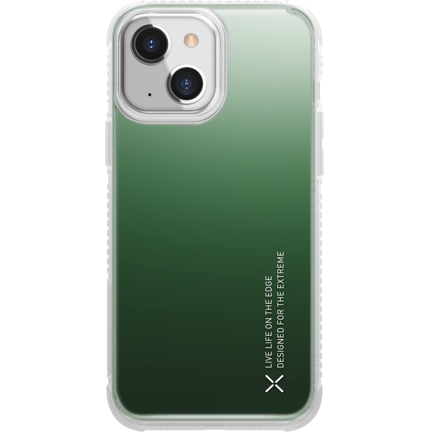 Viva Media Rovex TPU/PC With Shock Absorbent Back Case For iPhone 13 (6.1") - Forest