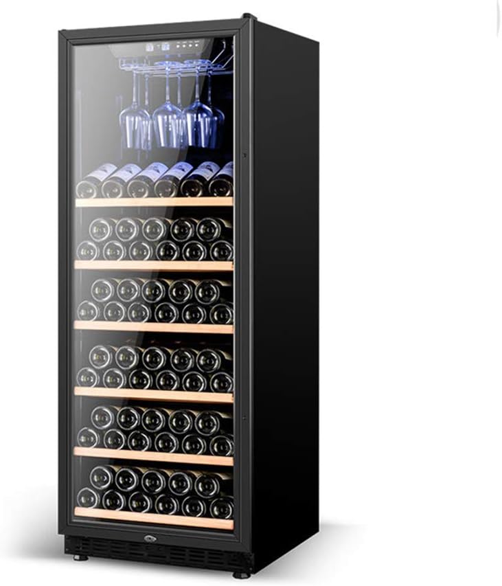 Wine Cooler- Free-standing Frost Free Compressor Wine Refrigerator For White And Red Wines With Digital Memory Temperature Control