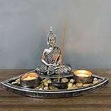 Ambiente: la forma de candelabro decora maravillosamente la zona residencial, y la luz de las velas es fácil de reflejar, creando un buen ambiente para