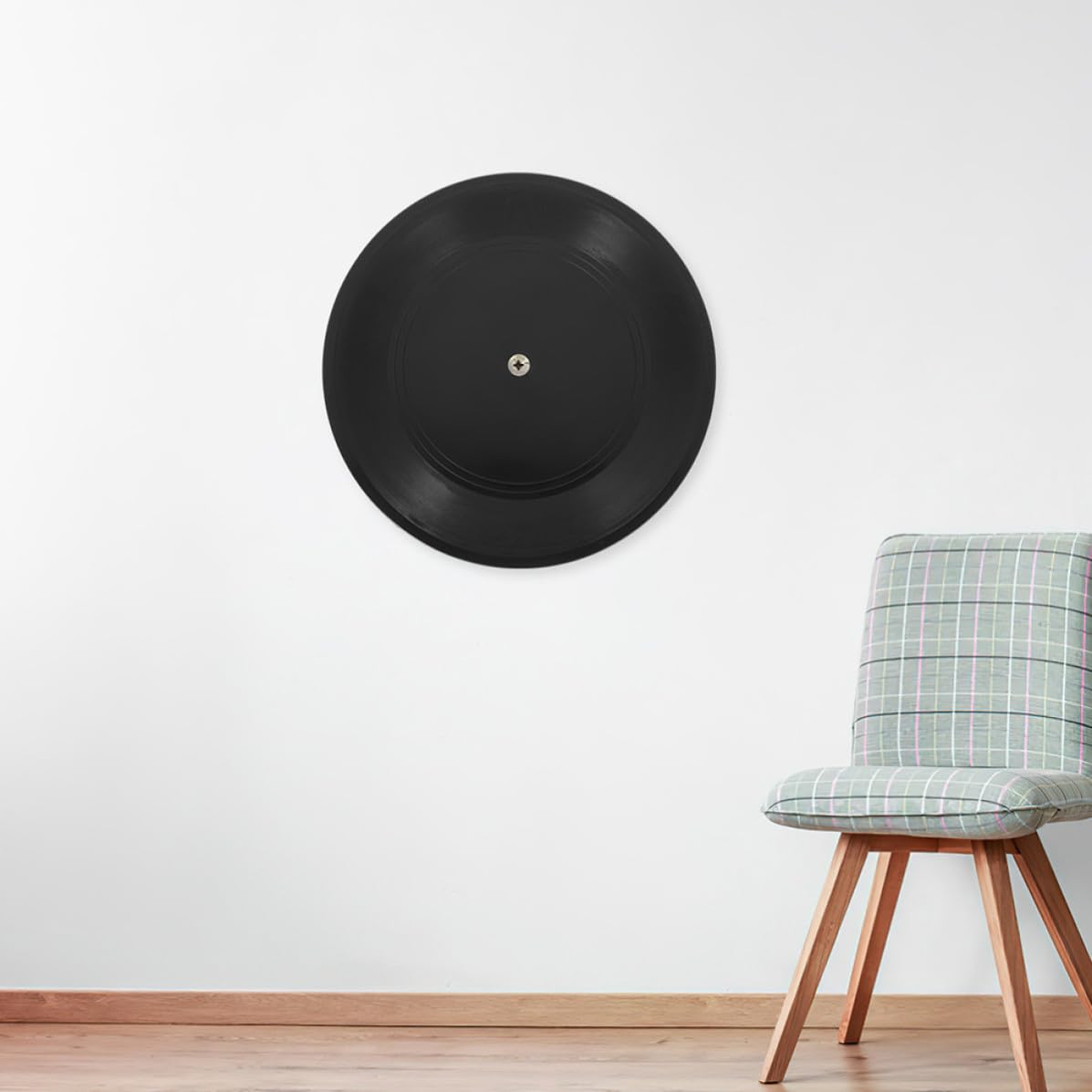 AKOOSY Dischi in Vinile Nero 12 Pollici Set da 10 Pezzi per Decorazioni Parete Camera da Letto e Arredamento Indie Estetico