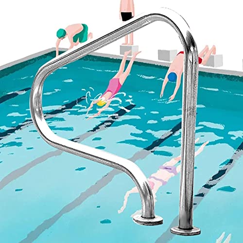 Barandal de seguridad para piscina de acero inoxidable 304 miniatura 1