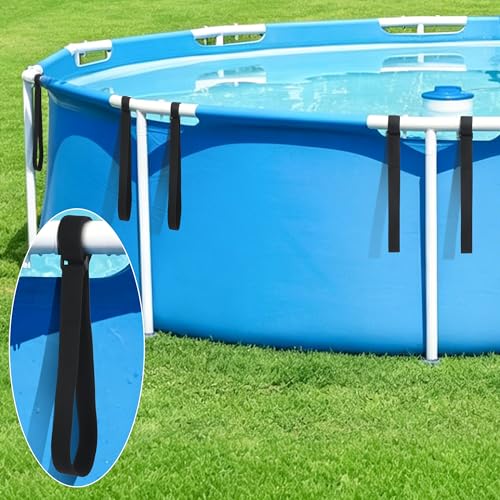 6 Piezas Correas Solares Ajustables para Cubierta de Piscina miniatura 4