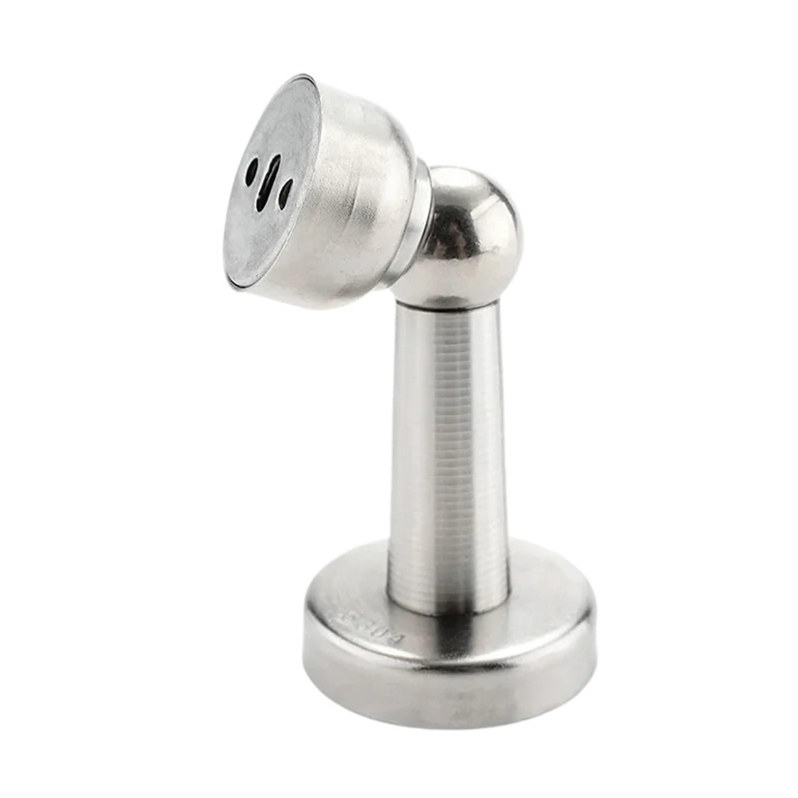 1pcs Thicknessed Stainless Steel Magnetic Sliver Door Stopper Holder Catch Floor Fitting with Screw