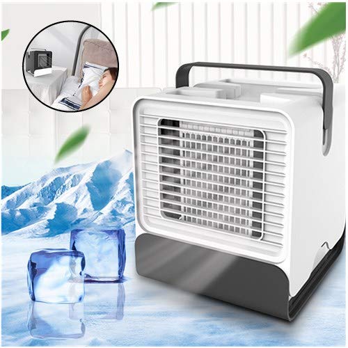 Buy Personal Space Air Cooler,Fashion Computer Fan, LED Light Humidifier Misting Fan,summer Car