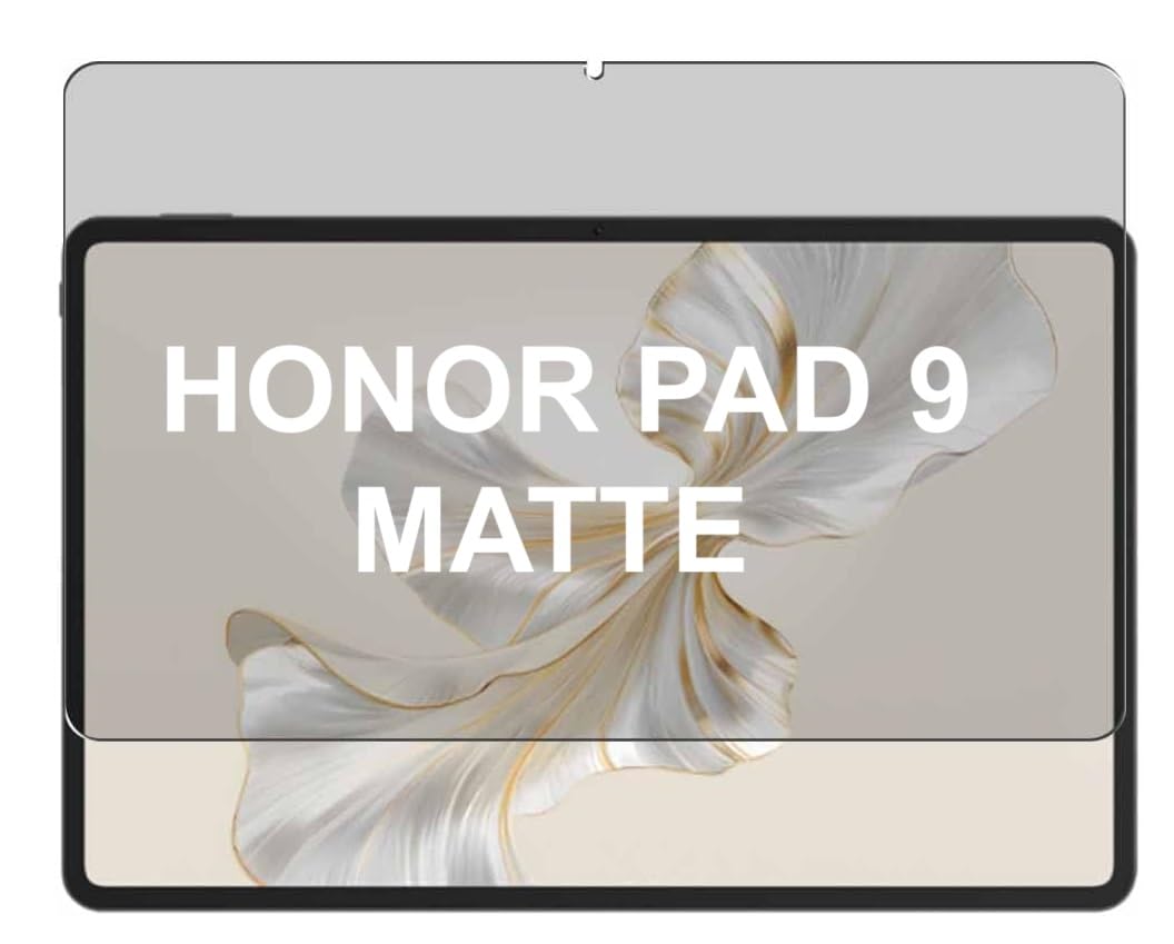 TECHSHIELD Matte Tempered Glass Screen Protector Compatible with Honor Pad 9 12.1 inch (2024) (PACK OF 1) (B0DFM4RT1T) Amazon Price History, Amazon Price Tracker