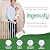 Summer Top of Stairs Simple to Secure Metal Gate, White, 29-42 Inch Wide