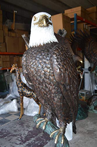 Estatua de Águila Gigante en Bronce de 74 pulgadas miniatura 4