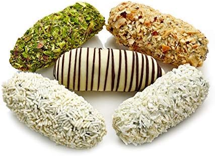Medjool dakteln wypełniony orzechami i pokryty białą czekoladą, daktami Medjoul bez kamienia, 500 g