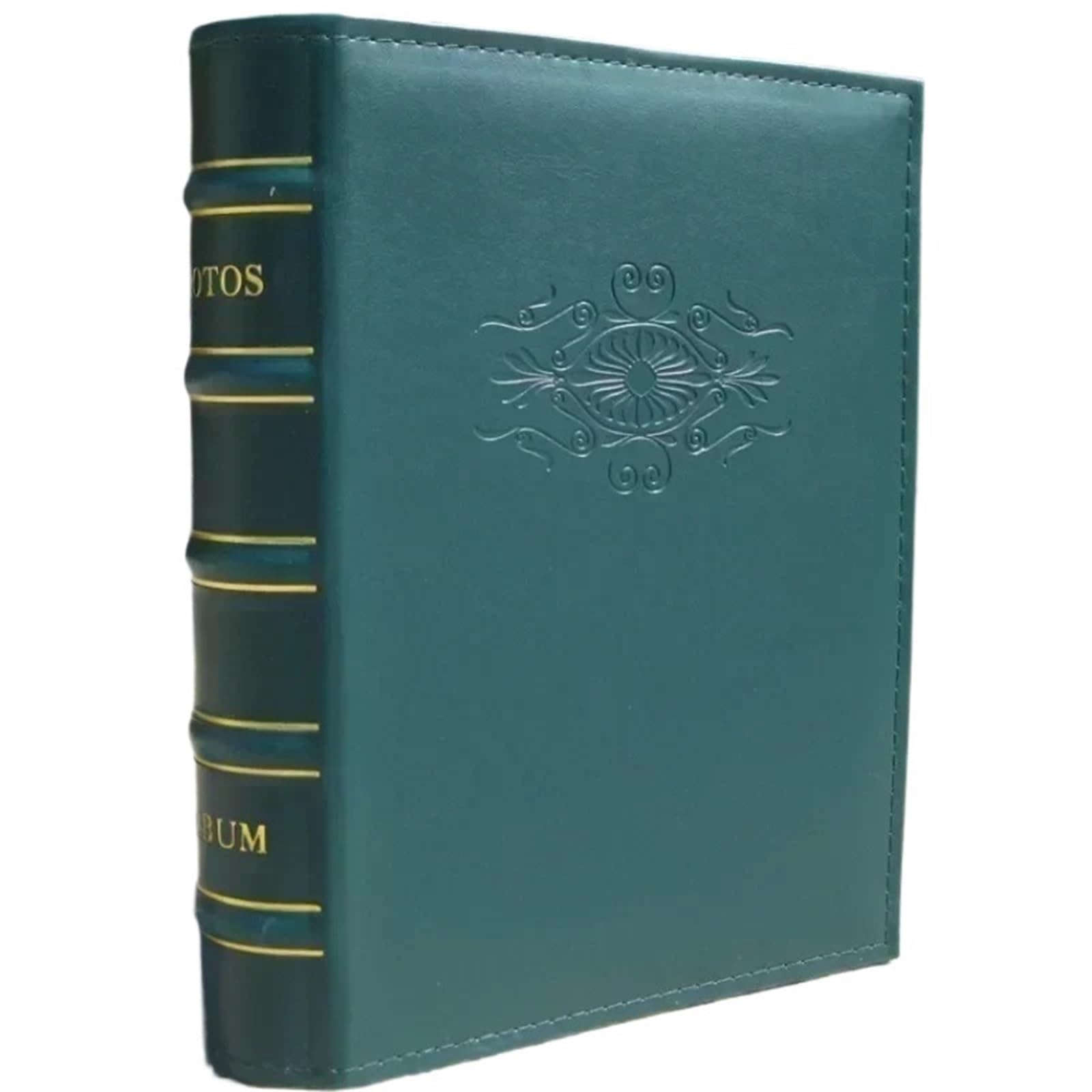 Álbum de Fotos Álbum de fotos bolsillo 6 pulgadas, 4 x, 4R, con cubierta PU, estuche for guardar, regalo soldadura, libro autógrafos, carpeta tarjetas(Color-03)