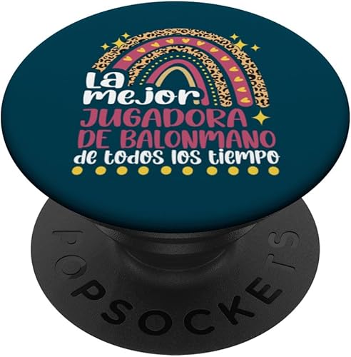La Mejor Jugadora de Balonmano Divertido Mujer Balonmanista PopSockets Standard PopGrip disponible en Yaxa Costa Rica
