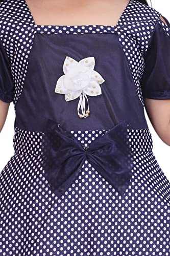 Image of KGN Girls Cotton Blend Dot-Dress- /Dress | KGN23 |