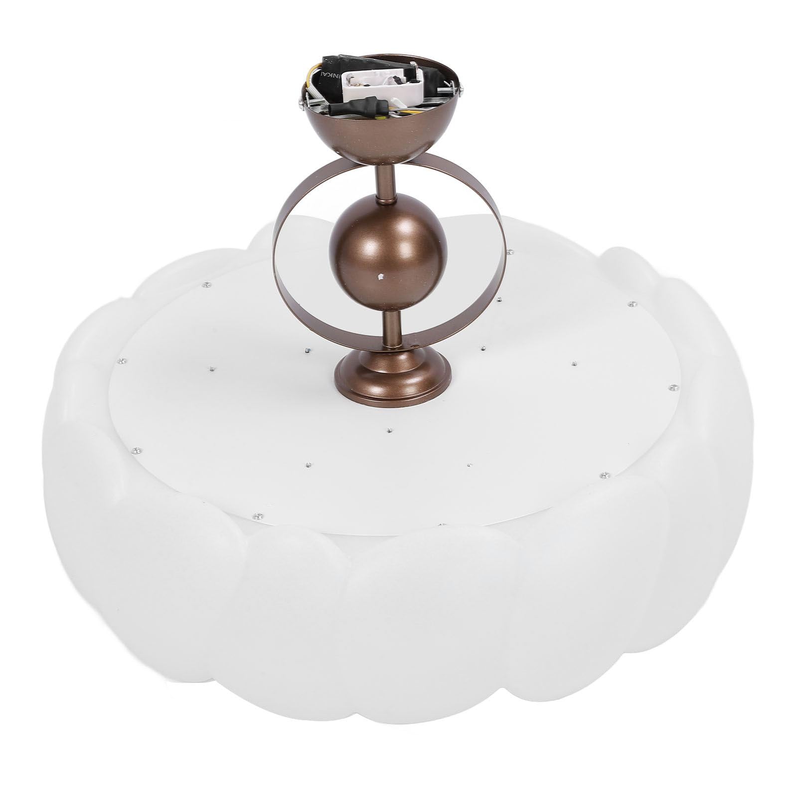 LED Lekka sufitowa stepless Dimmable w kształcie kwiatu mocowanie Nowoczesne urządzenie do oświetlenia sufitowego z aplikacją zdalną kontrolę do sypialni salon