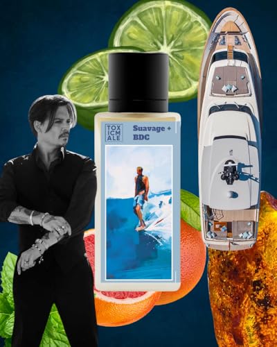 Image of TOXICMALE Suavage + BDC Long lasting Unisex perfume Office & Daily use | perfumes for men & women | perfume for him & her | Gift for him & her | TMA07 | 50 ml perfume | TM Perfume House