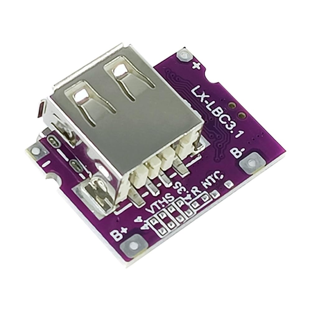 Praktisches 5V/2A Boost-Modul Mit Typ-C – Lädt & Entlädt Gleichzeitig, Ideal Für Unterwegs!