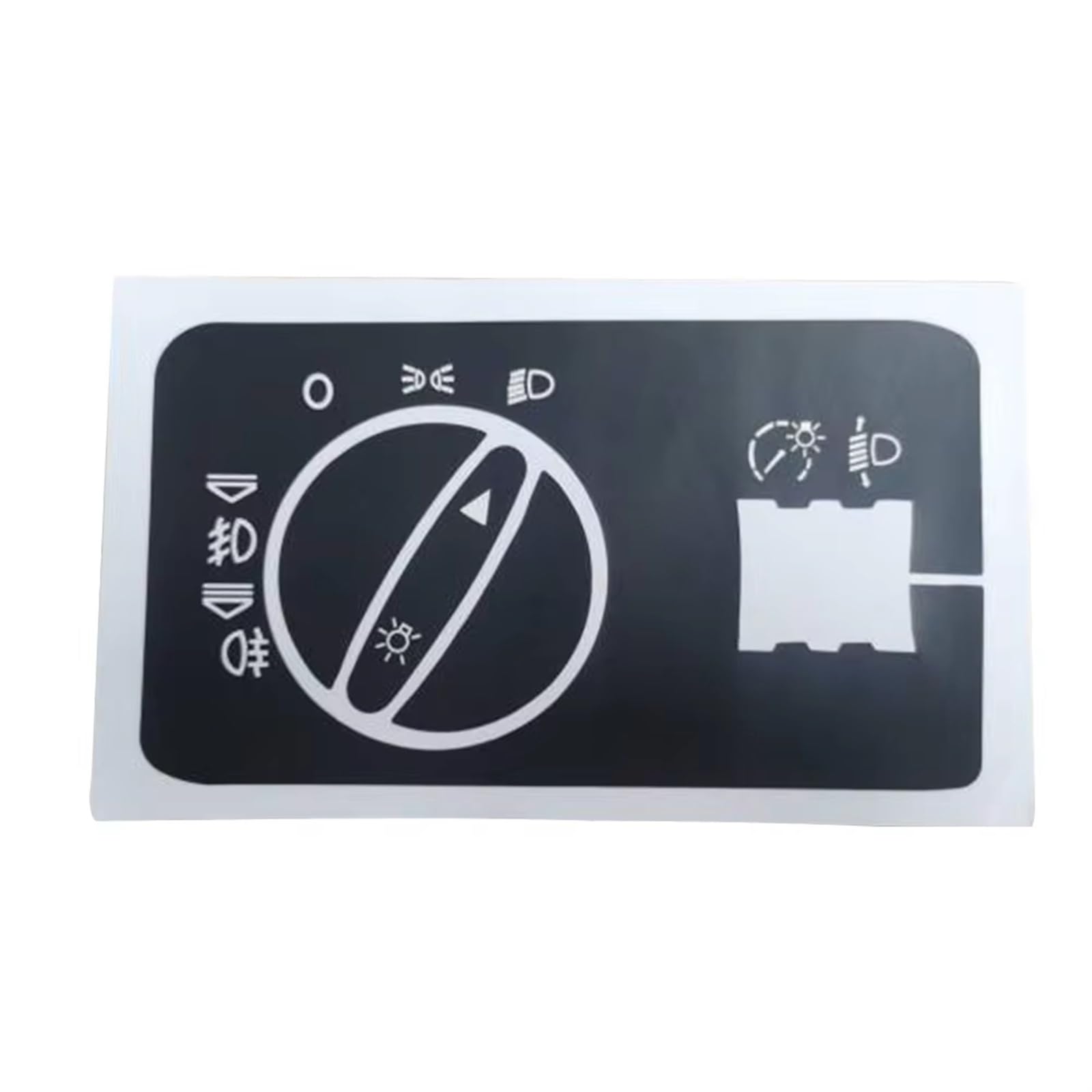 Button Repair Sticker Compatible with for A3 8L 1996 1997-2003 Headlight Button Repair Stickers Worn Knob Switch Interior Decals Decoration Car Styling