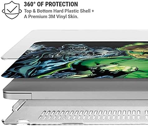 Skinit Case + Skin Compatible with MacBook Pro 16in (2019-20) - Officially Licensed Warner Bros Green Lantern and Villains Design
