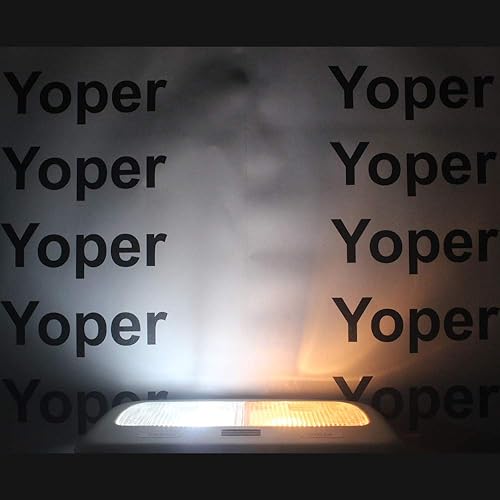 Miniatura 6 de Yoper BA9S 53 57 1895 64111 Bombilla LED para Coche 12V Blanco